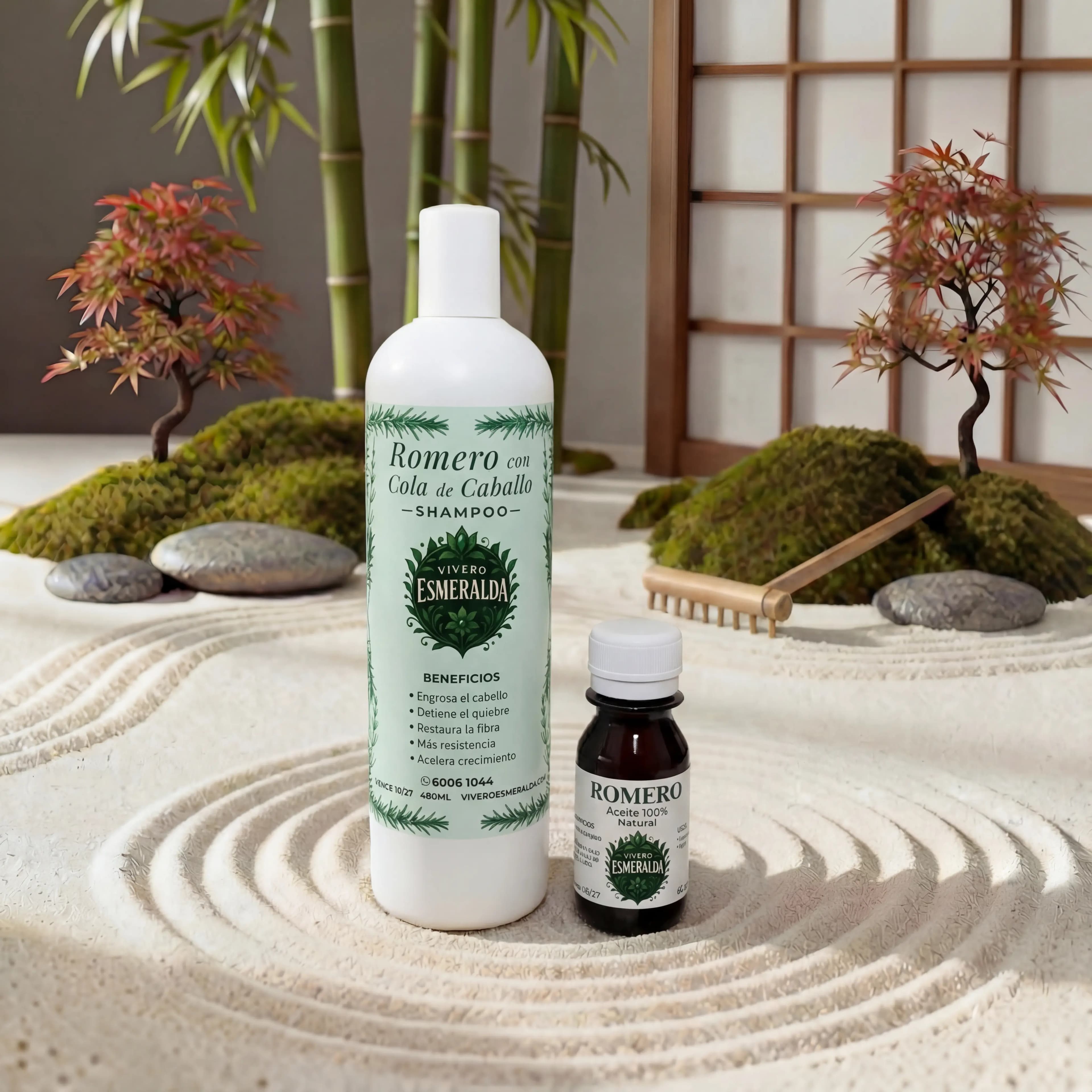Kit Engrosador (Shampoo + Su Aceite Ideal)