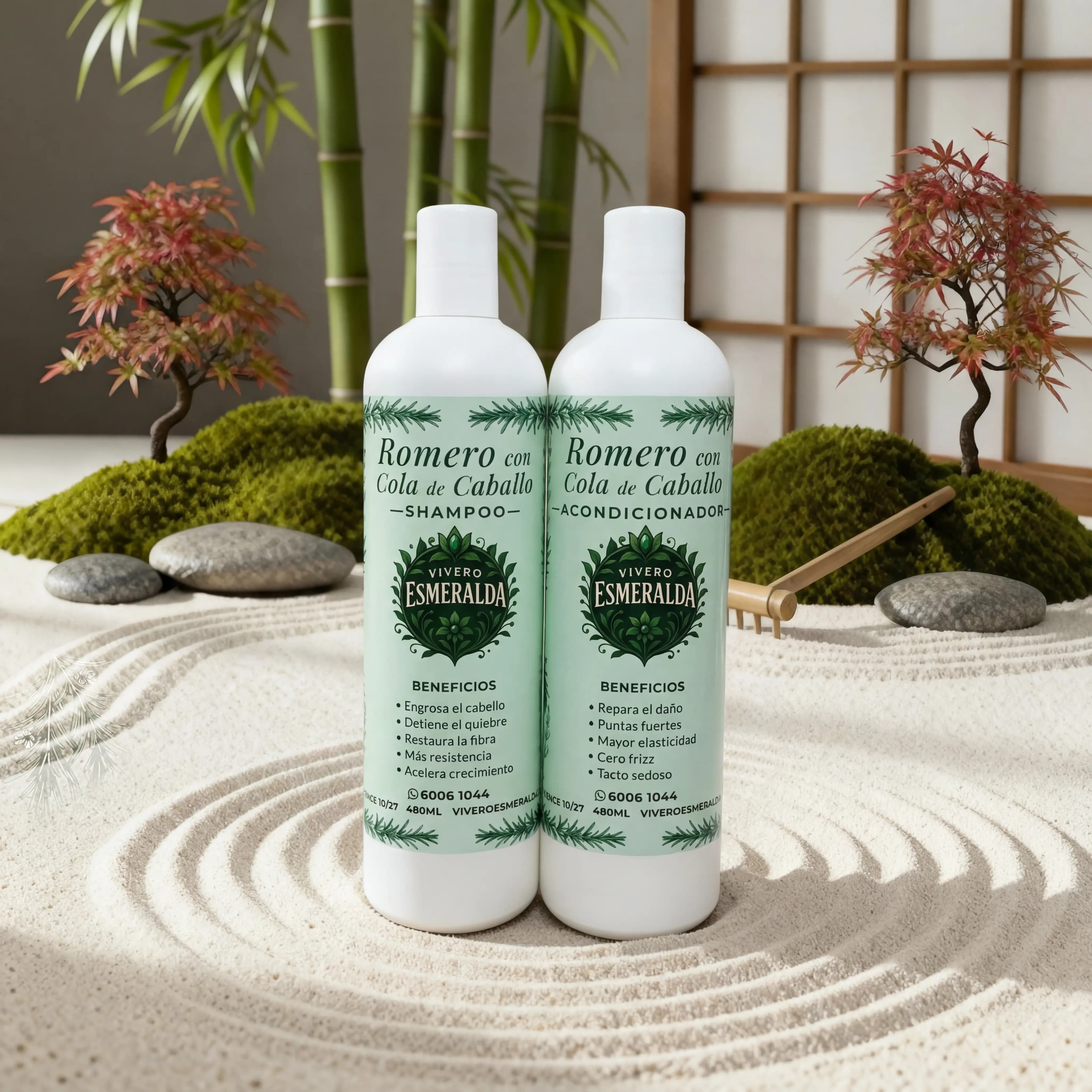 Shampoo y Acondicionador (Cola Caballo)