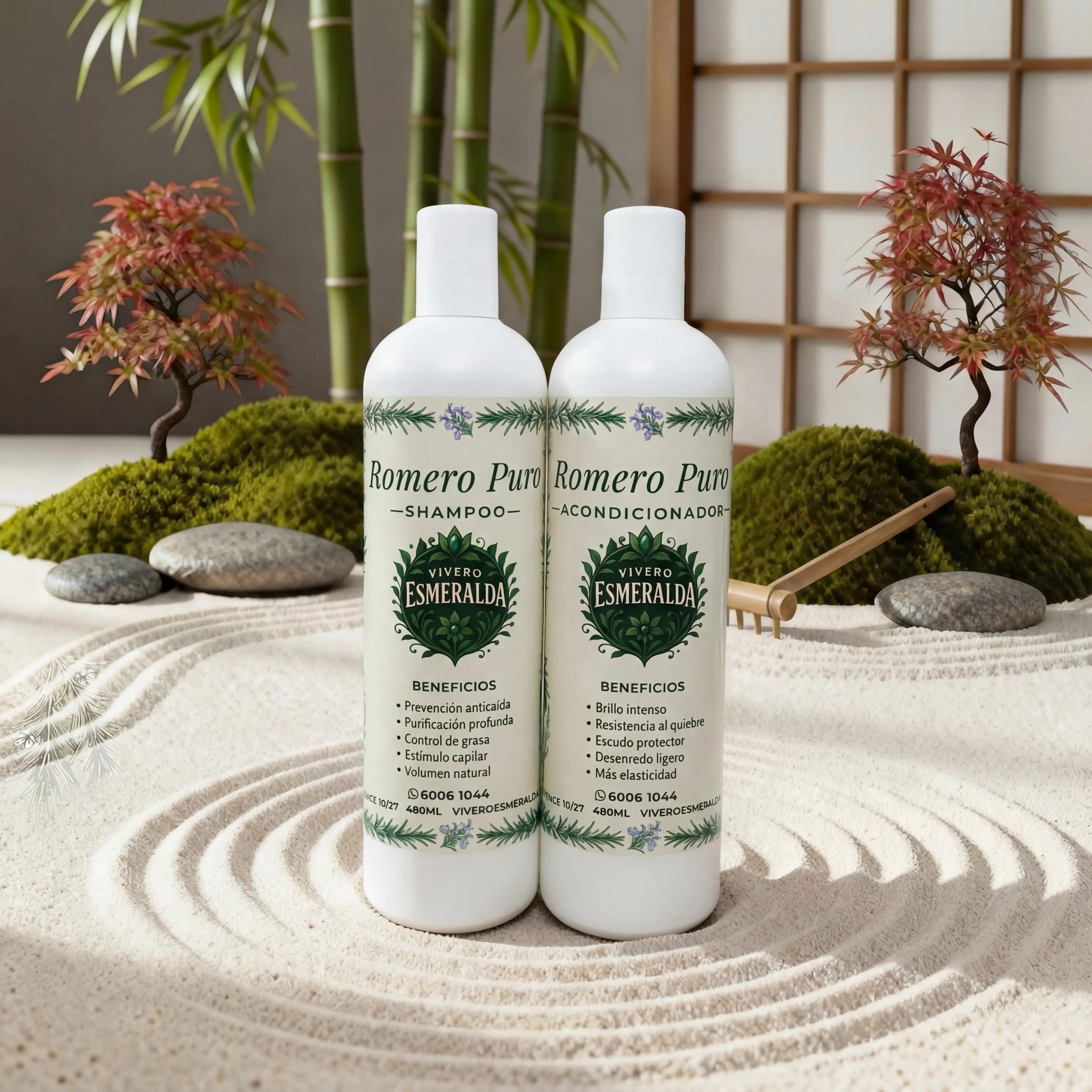 Shampoo y Acondicionador (Romero)